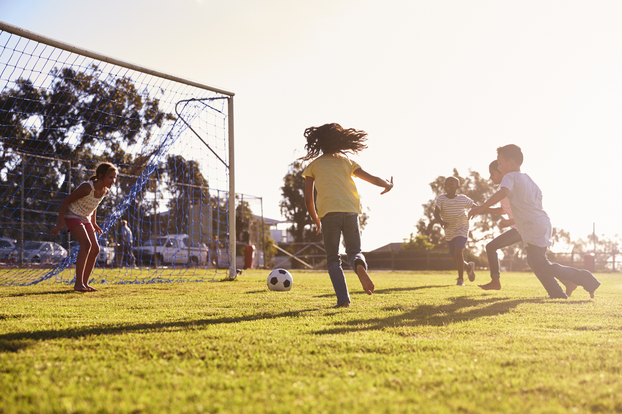 Do your friends play football. Футбол на улице с друзьями. Outdoor Sport. Kids Sports. Soccer Fan girl Running on the field.