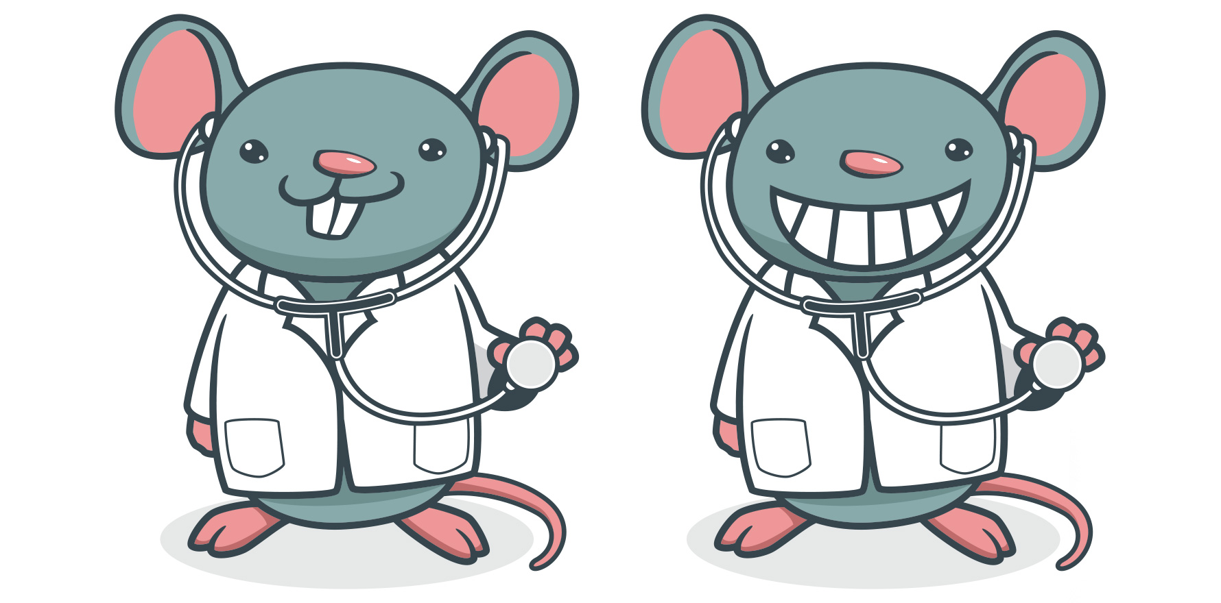 Мышка доктор рисунок